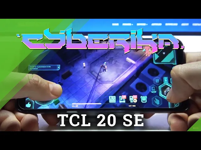 Video thumbnail for TCL 20 SE - Cyberika Game & Settings | 60 FPS