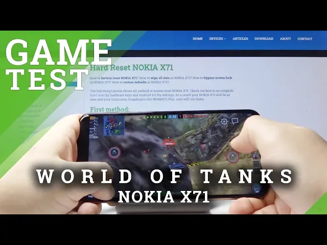 Video thumbnail for WOT on NOKIA X71 - High Graphics Test on World of Tanks