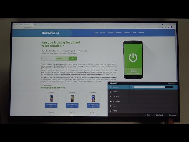 Video thumbnail for How to Change Brightness Level on XIAOMI Mi Desktop Monitor 1C - Set Maximum Brightness on Xiaomi