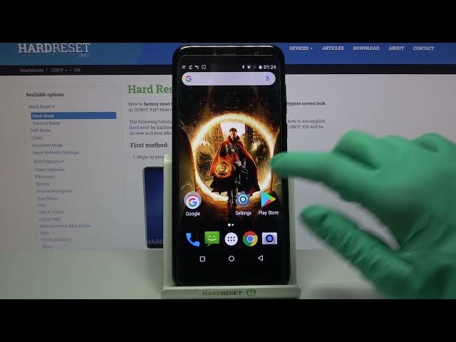Video thumbnail for How to Activate High Contrast Text on CUBOT X18 – Change Text Contrast