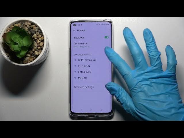 Video thumbnail for How to Connect Bluetooth Device to OPPO Reno 6 Pro 5G - Bluetooth Connection