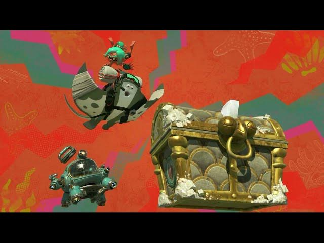 Video thumbnail for Splatoon Raiders - Piel Coast: Follow The Radar: Slay Salmonids and Collect Treasure Chest