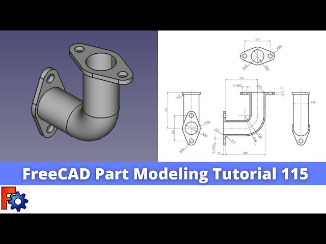'Video thumbnail for FreeCAD Part Modeling Tutorial 115 | FreeCAD Tutorial | Mechnexus |'