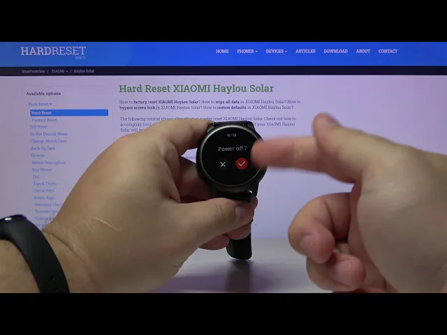 Video thumbnail for How to Soft Reset Xiaomi Haylou Solar - Force Smartwatch Restart