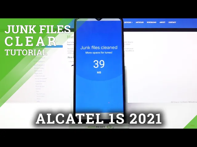 Video thumbnail for Clean Up Storage - ALCATEL 1S 2021 & Junk Files Erasing