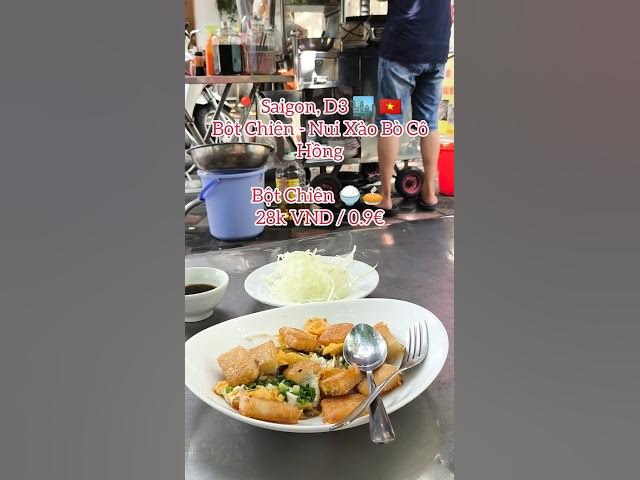 Video thumbnail for 🍳 Trésor caché : Bột Chiên croustillant à District 3, Saïgon ! 🌿🇻🇳