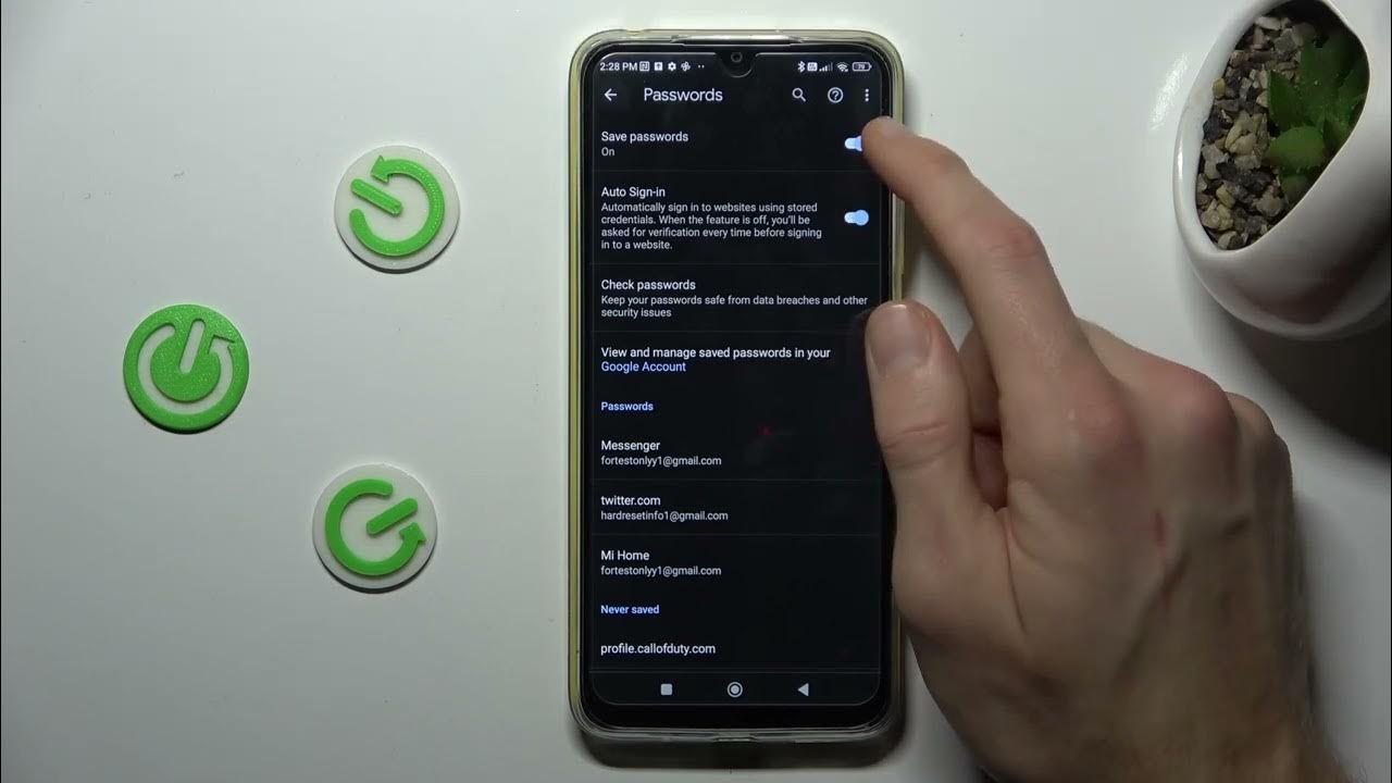 Video thumbnail for How to Manage Google Passwords on Poco M4
