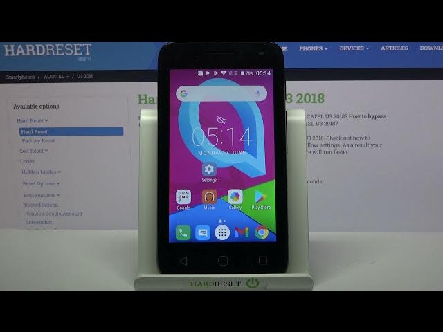 Video thumbnail for Find Downloaded Files – ALCATEL U3 2018 and Open Saved Docs