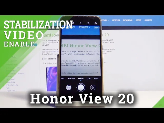 Video thumbnail for How to Change Video Resolution in Honor View 20 – Video Quality