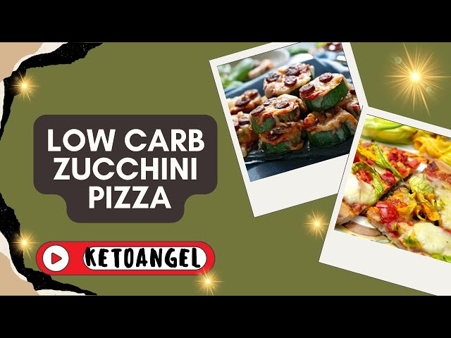 'Video thumbnail for Low Carb Zucchini Pizza: A Delicious Alternative'