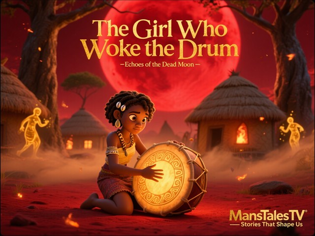 Video thumbnail for The Girl Who Woke the Drum: Echoes of the Dead Moon – An African Legend of Destiny and Shadows