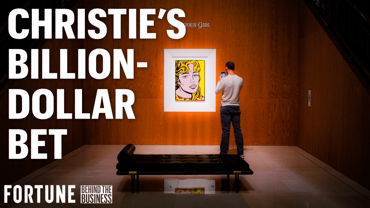 Video thumbnail for How Christie’s Made over $1 Billion in One Evening | Behind the Business