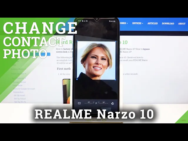 Video thumbnail for REALME Narzo 10 – Add Picture to Contact & Personalize Contacts List