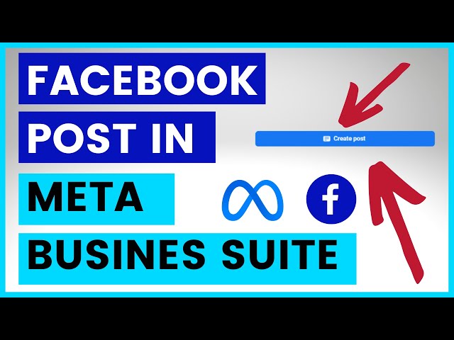 Video thumbnail for How To Publish Facebook Posts From Meta Business Suite? [in 2025]