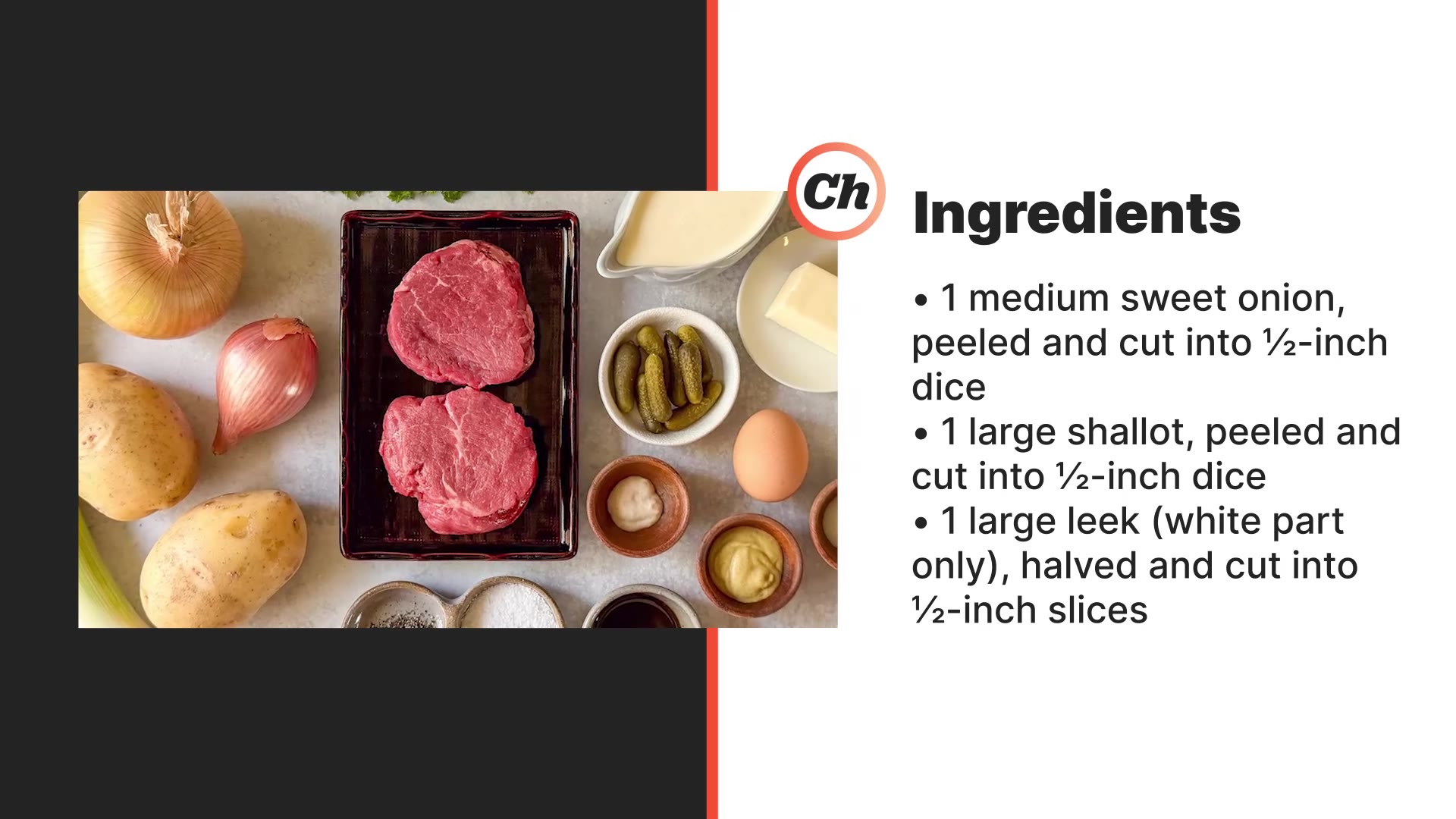 'Video thumbnail for Beef Rydberg-Style Steak And Potatoes Recipe'