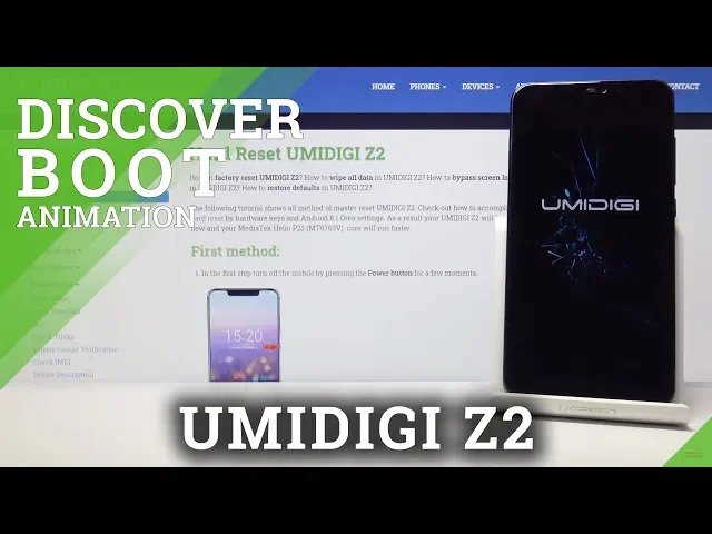 Video thumbnail for How Boot Animation Looks in UMIDIGI Z2 – Intro Animation