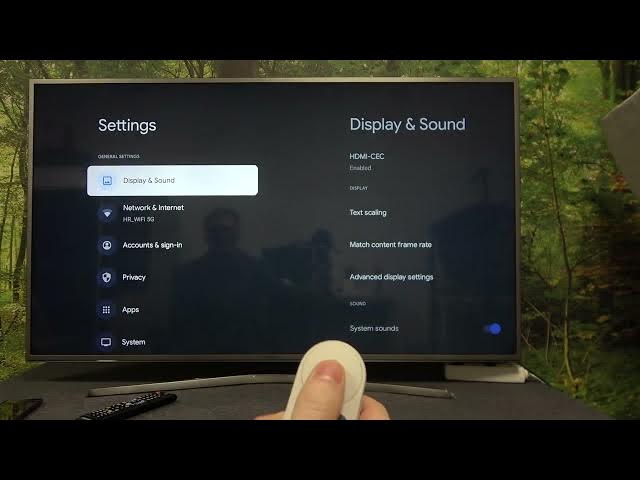 Video thumbnail for How To Adjust Color Preferences on GOOGLE Chromecast 4.0 with Google TV - Set Up Colour Profile