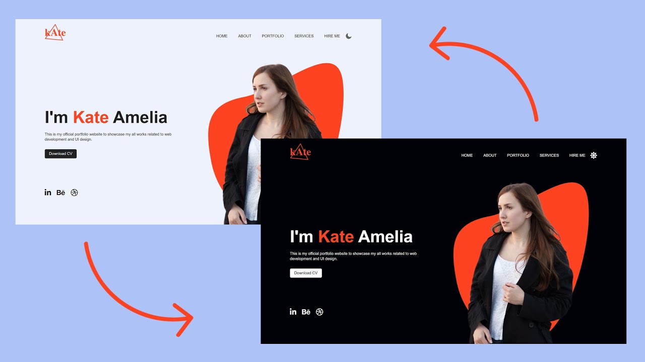 'Video thumbnail for How To Make Website DARK MODE _ Dark Theme Website Design Using HTML, CSS & JS'