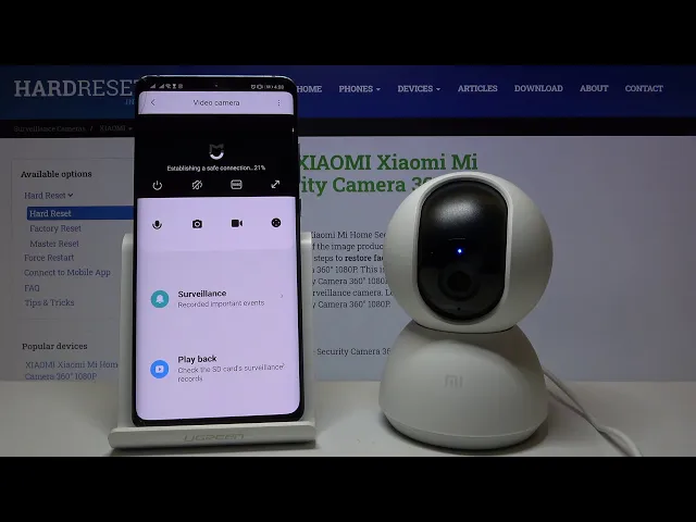 Video thumbnail for How to Turn On Home Surveillance Assistant in XIAOMI MI Home Security Camera 360