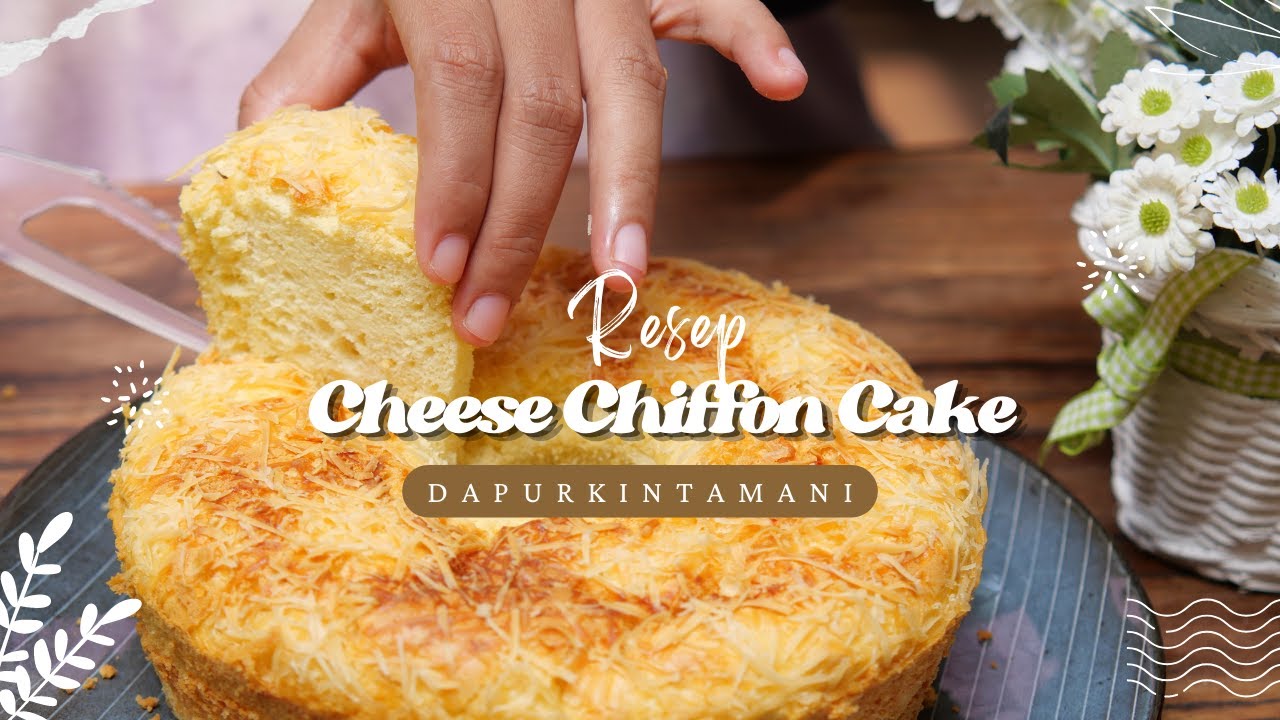 Video thumbnail for Resep Pelangi Cheese Chiffon Cake 100% Empuk Keju Melimpah