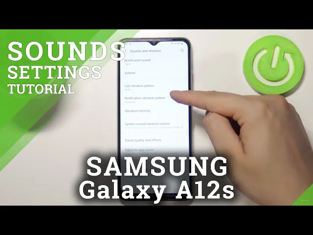 Video thumbnail for SAMSUNG Galaxy A12S – Change & Manage Sound Settings