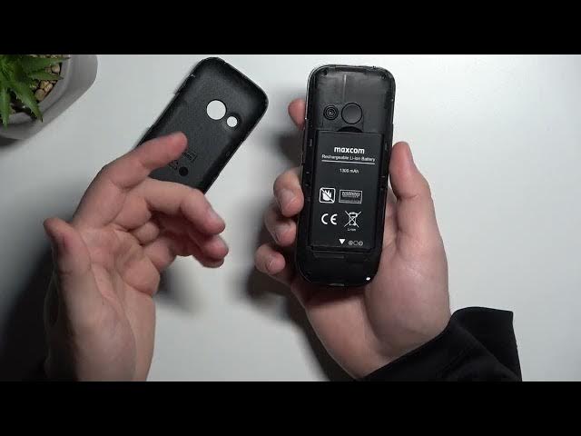 Video thumbnail for How to Input & Remove Battery on MAXCOM MM724 Phone?