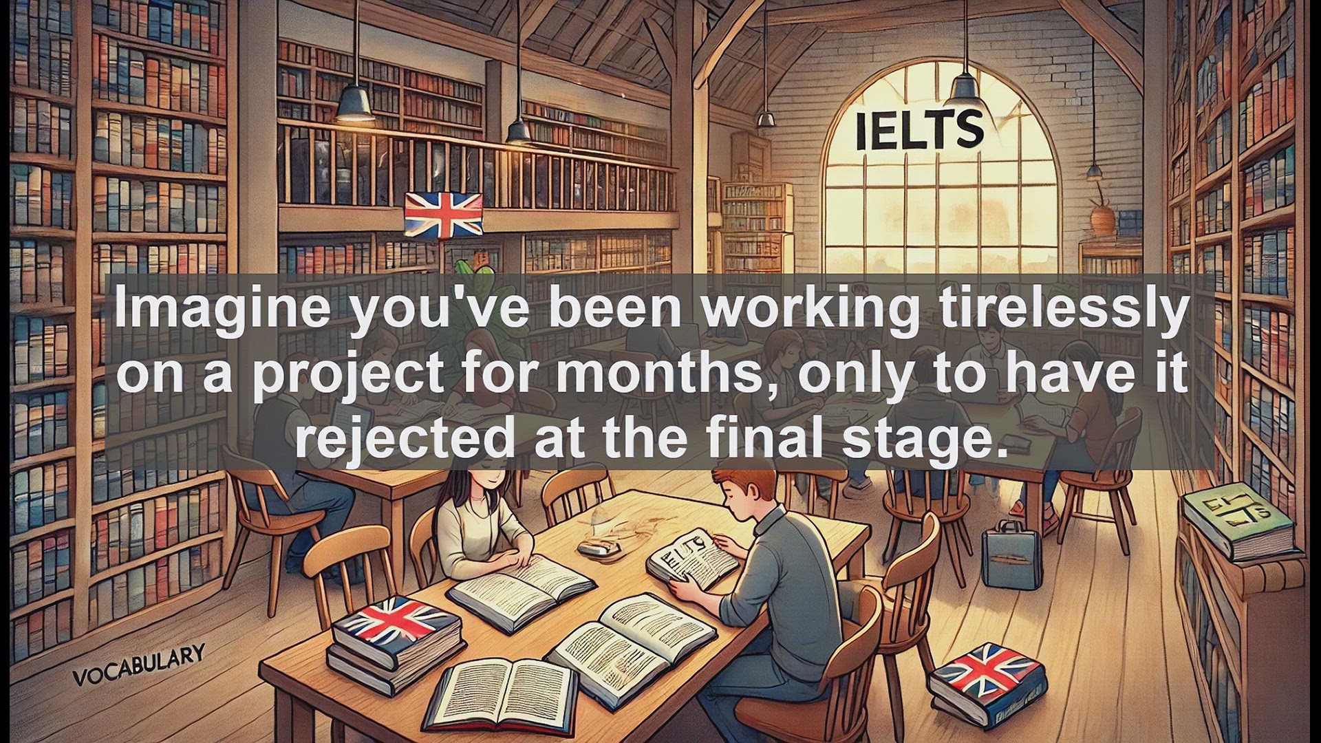 'Video thumbnail for 2000 Must Know IELTS 9.0 Vocabulary - Understanding 'Dispirited': A Deep Look at Discouragement'