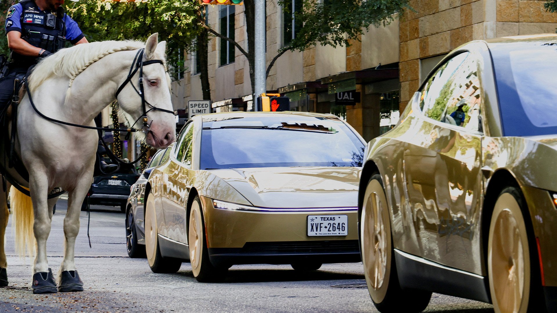 Video thumbnail for US regulator opens safety investigation as Tesla launches driverless taxis