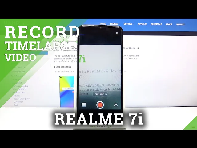 Video thumbnail for How to Record Timelapse in Realme 7i – Speed Up Your Video