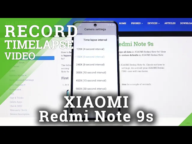 Video thumbnail for How to Change Time Lapse Speed in XIAOMI Redmi Note 9s – Customize Time Lapse Time
