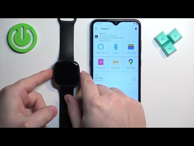 Video thumbnail for How to Enable Amazon Alexa on FITBIT Versa 4 - Disable Alexa on Watch