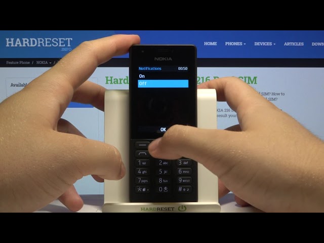 Video thumbnail for How to Turn On/Turn Off Notifications in NOKIA 216 – Manage Notification Settings