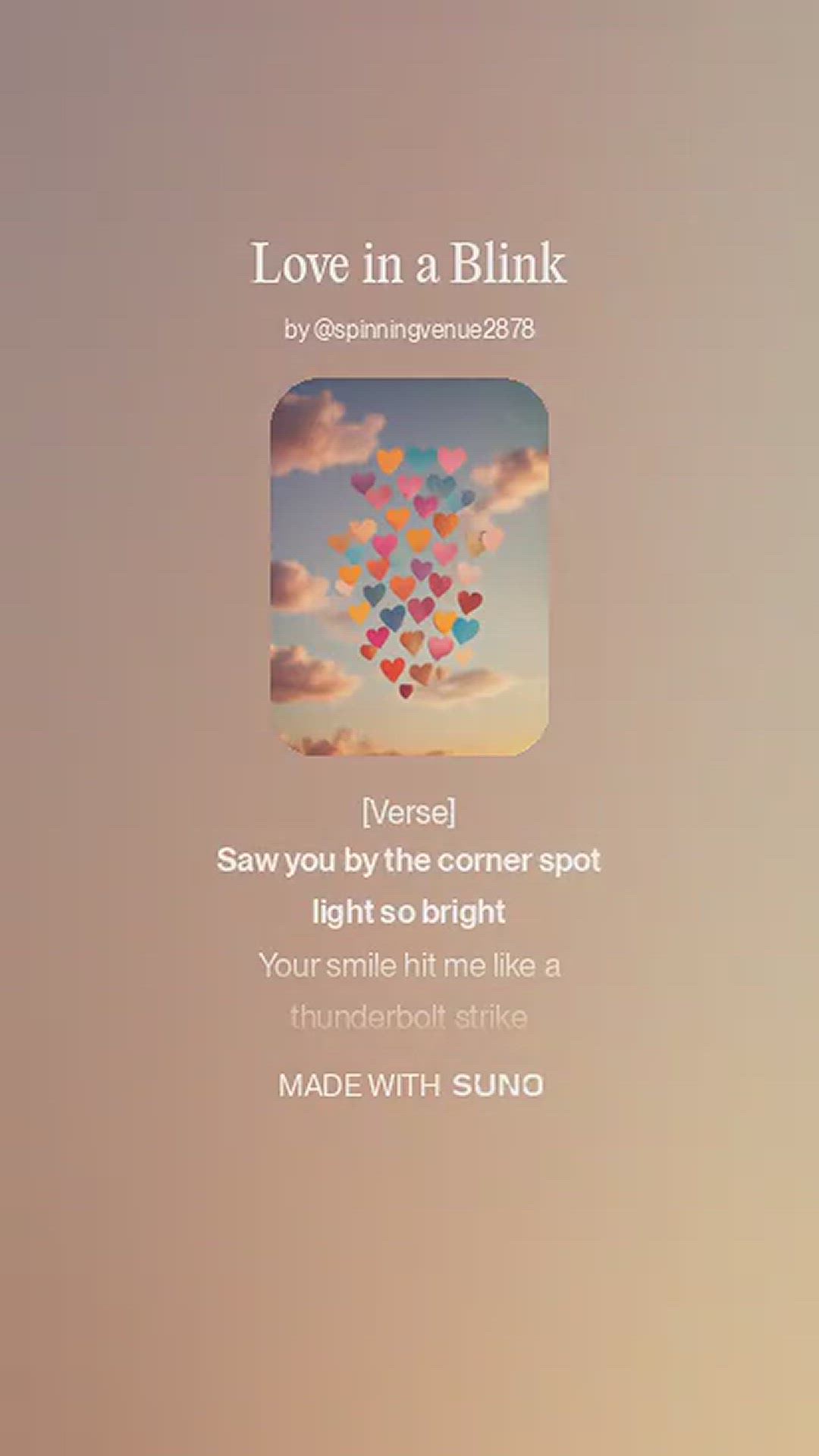 'Video thumbnail for Love in a Blink'