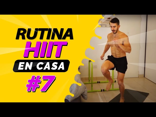 Video thumbnail for #7 Rutina HIIT para Todo El Cuerpo en Casa🔥
