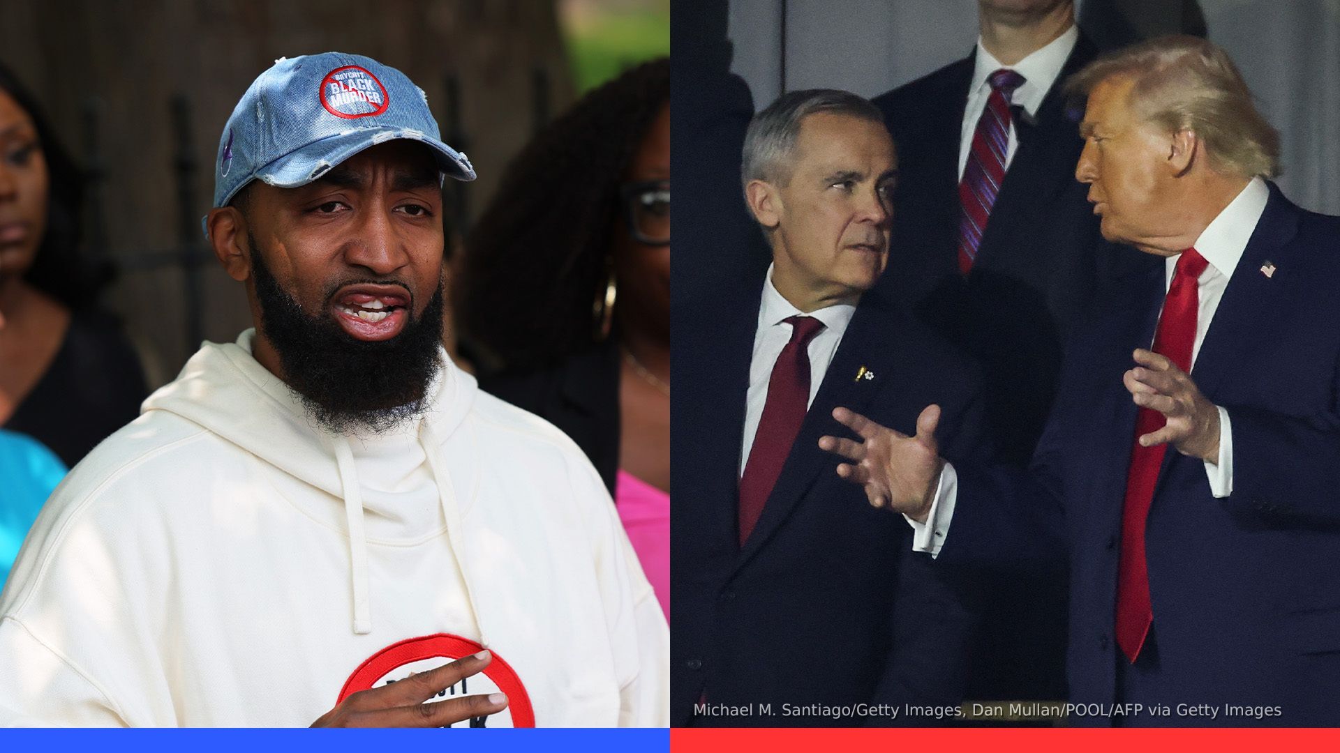 Video thumbnail for Trump won’t commit to restarting Canada trade talks; Mamdani criticized for appointing ex-con to justice