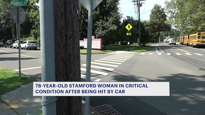 Video thumbnail for 'Very unfortunate.' 78-year-old Stamford woman in critical condition after being struck by car