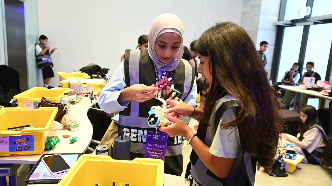 Video thumbnail for Kuwait: Student Tech Competition in Kuwait City.