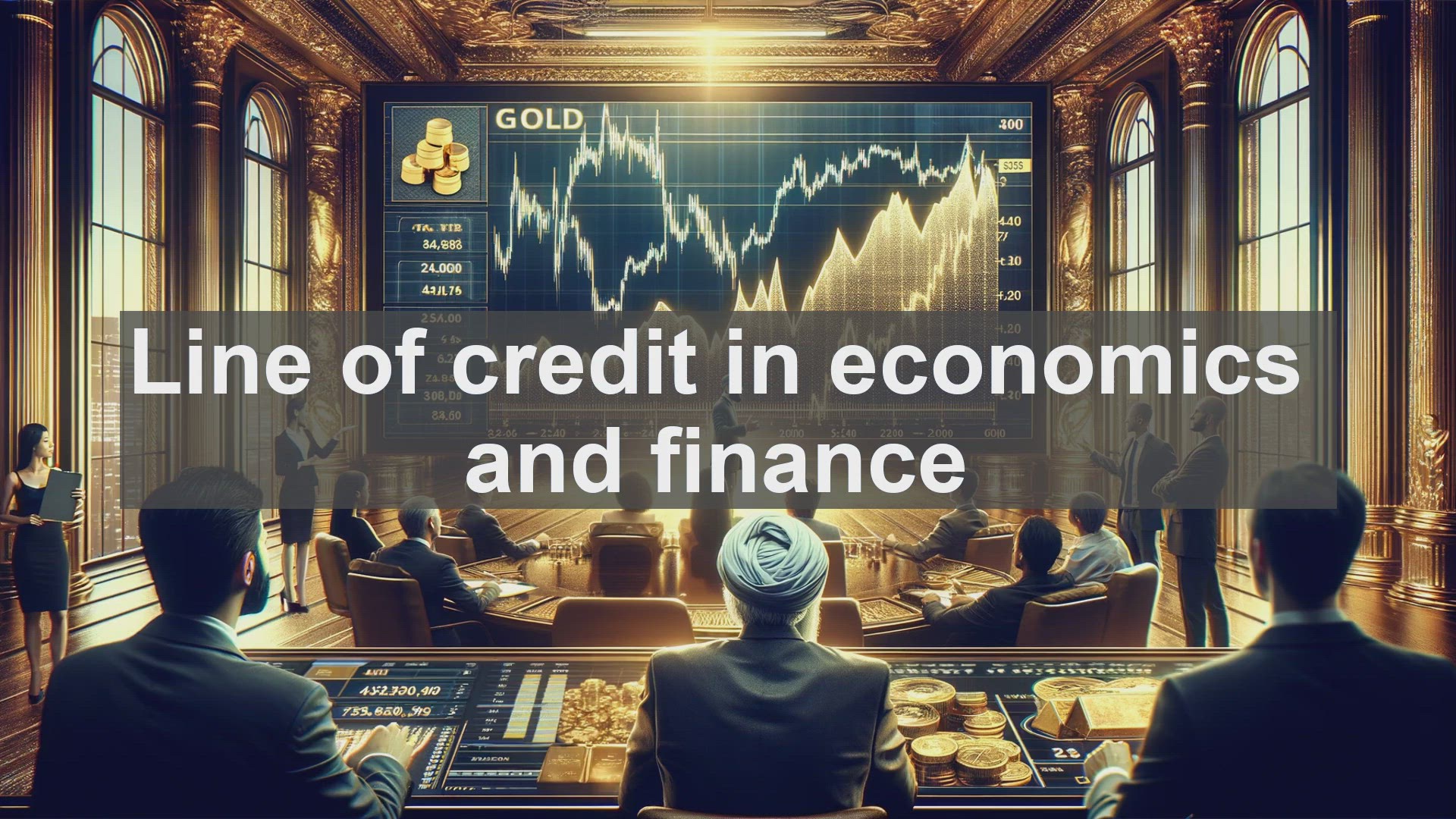 'Video thumbnail for Line of credit in economics and finance'