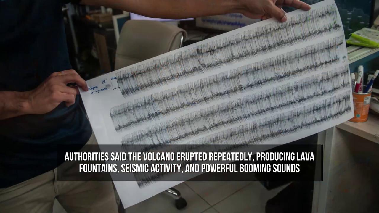 Video thumbnail for Volcanic Eruption Strands 170,000 Passengers as Indonesia Temporarily Closes Eight Airports.