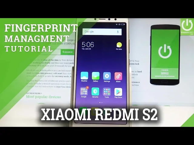 Video thumbnail for How to Add Fingerprint in XIAOMI Redmi S2 - Unlock Screen by Fingerprint |HardReset.Info