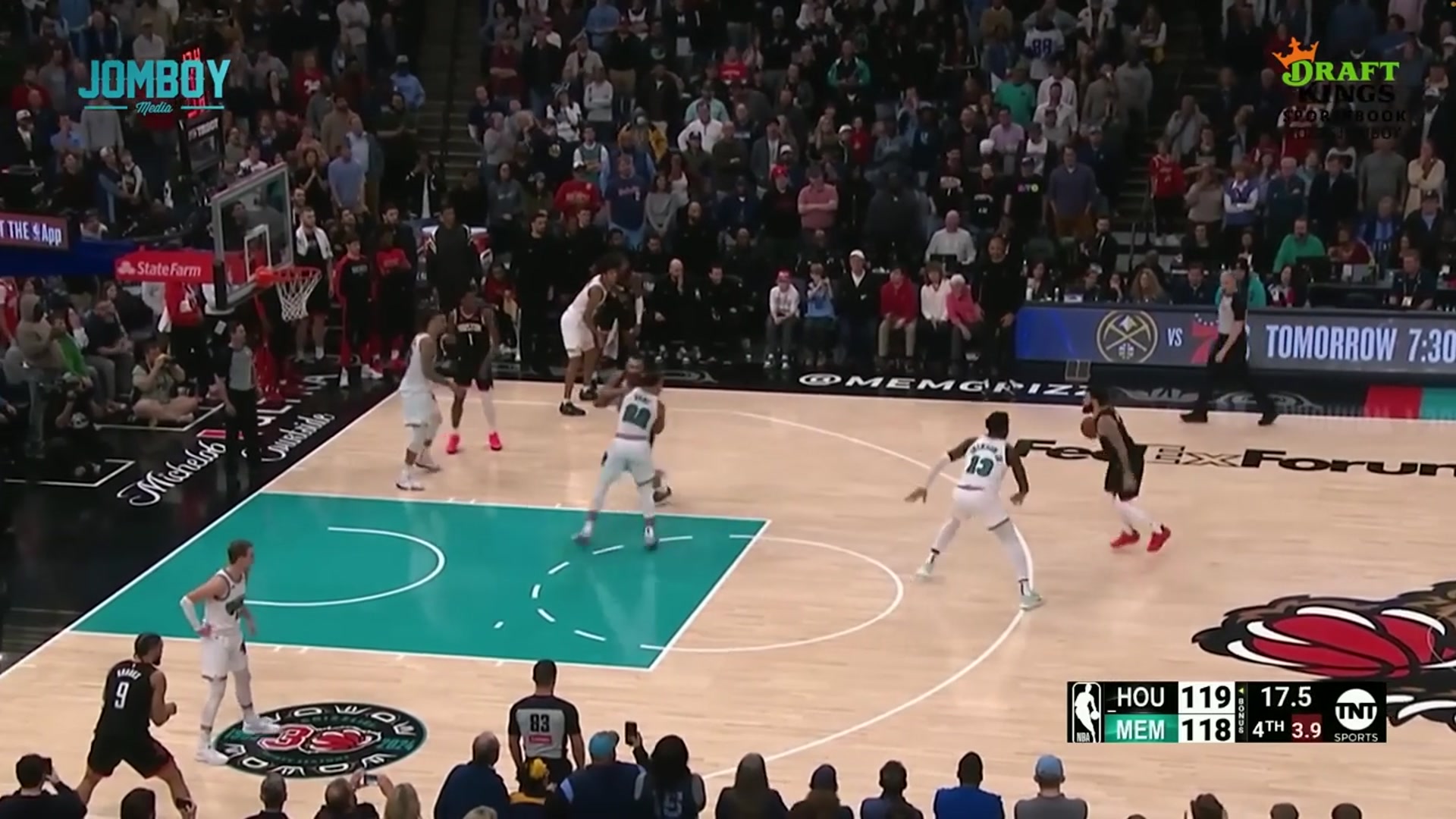 'Video thumbnail for Referee makes Grizzlies coach Taylor Jenkins call a timeout even though he never did, a breakdown'
