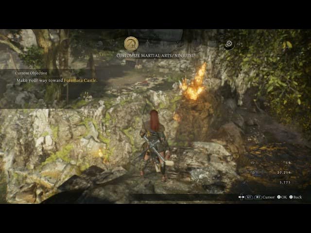 Video thumbnail for Nioh 3 - 1572 CE: Hamamatsu: Fire Shuriken Ninjitsu For Ninja Location | Playstation 5 Gameplay