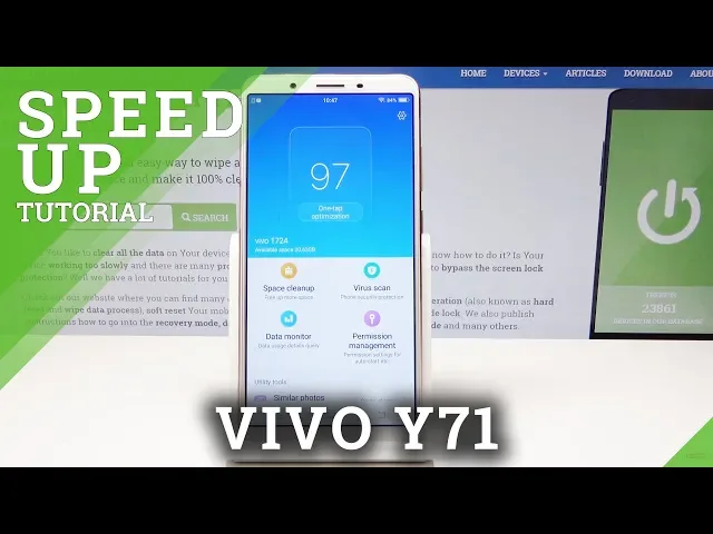 Video thumbnail for How to Speed Up VIVO Y71 - Wipe Junk Files in VIVO Y71