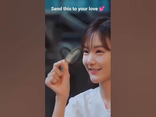 Video thumbnail for She Sent Him a Flying Heart 💕😍 | K-Drama Love moment #shorts #kdrama
