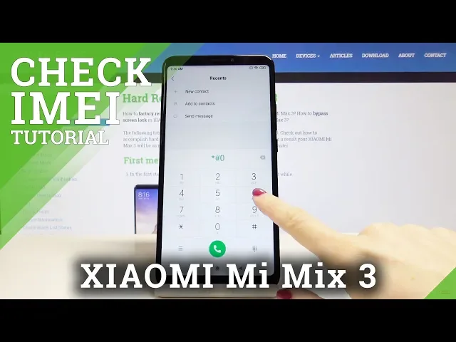 Video thumbnail for How to Check IMEI in XIAOMI Mi Max 3 - IMEI & Serial Number