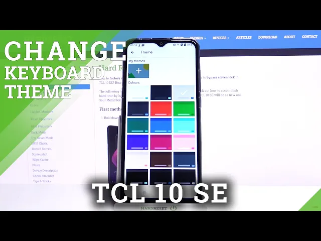 Video thumbnail for TCL 10 SE and Keyboard Settings - Change Keyboard Theme