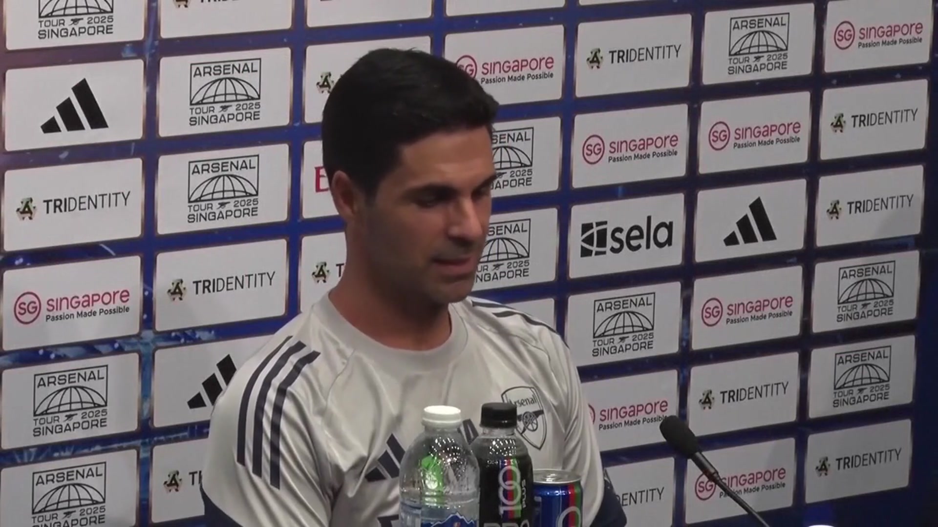 'Video thumbnail for 'Pressure is a great word' - Arteta urges Arsenal to exceed fans' expectations'