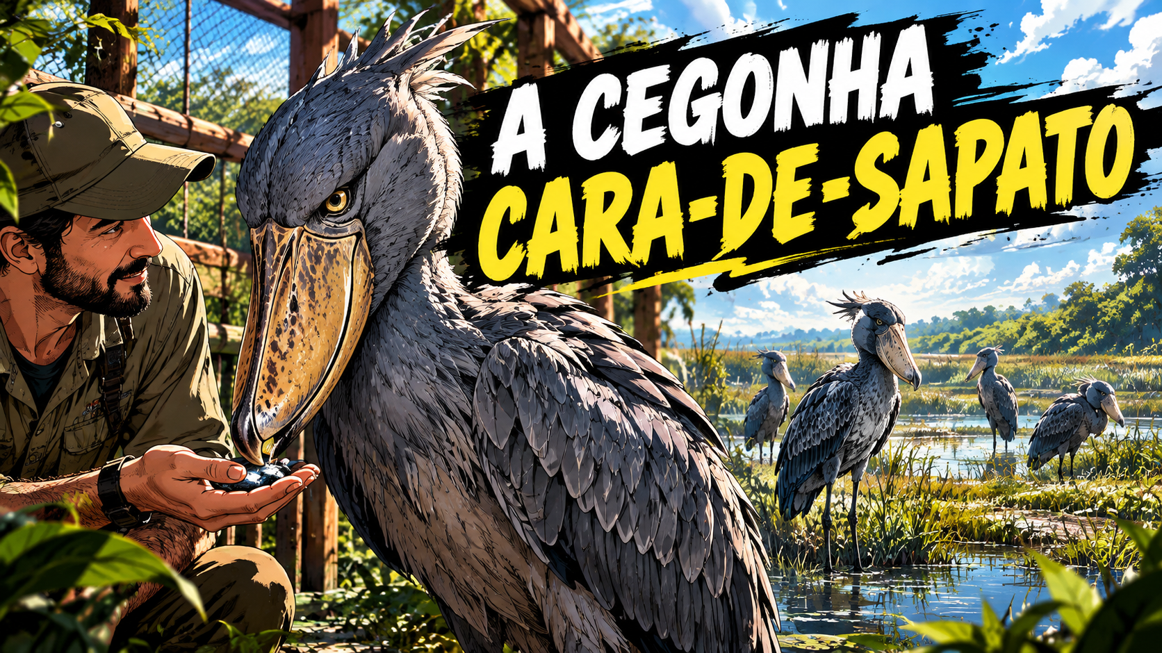 Video thumbnail for BIO MESQUITA - A CEGONHA CARA DE SAPATO