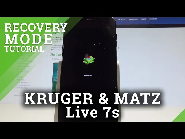 Video thumbnail for How to Enter Recovery Mode in KRUGER & MATZ Live 7s - Exit Recovery