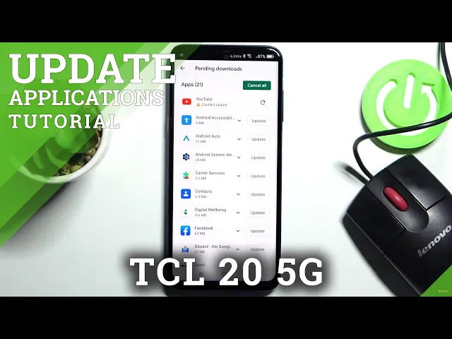 Video thumbnail for How to Update Apps on TCL 20 5G - Download and Install Latest App Versions